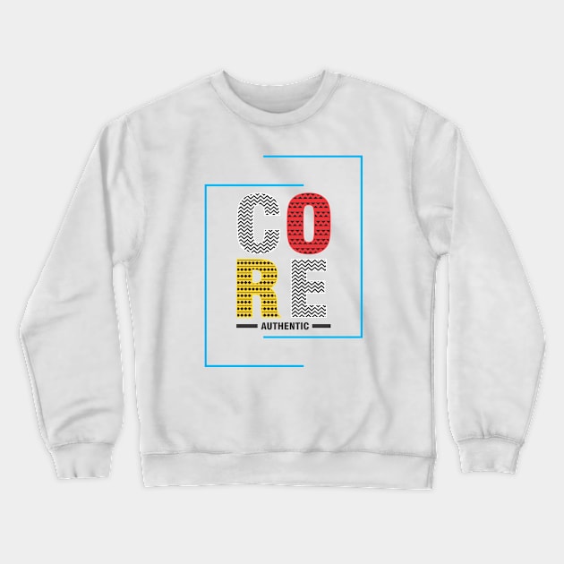 core Crewneck Sweatshirt by CreativeIkbar Prints